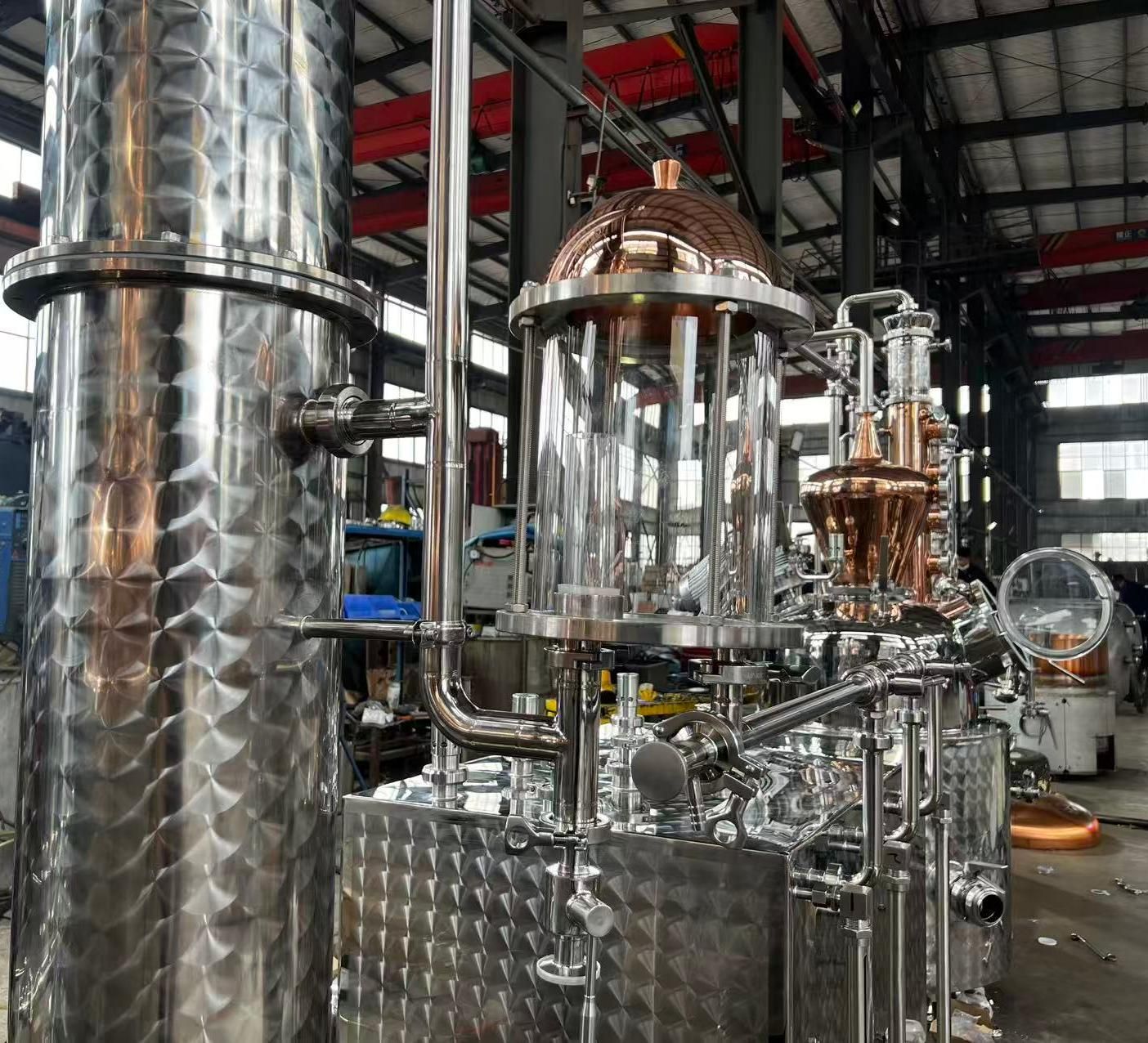 750L Column Still for Whiskey Distillation 750L Column Still for Whiskey Distillation
