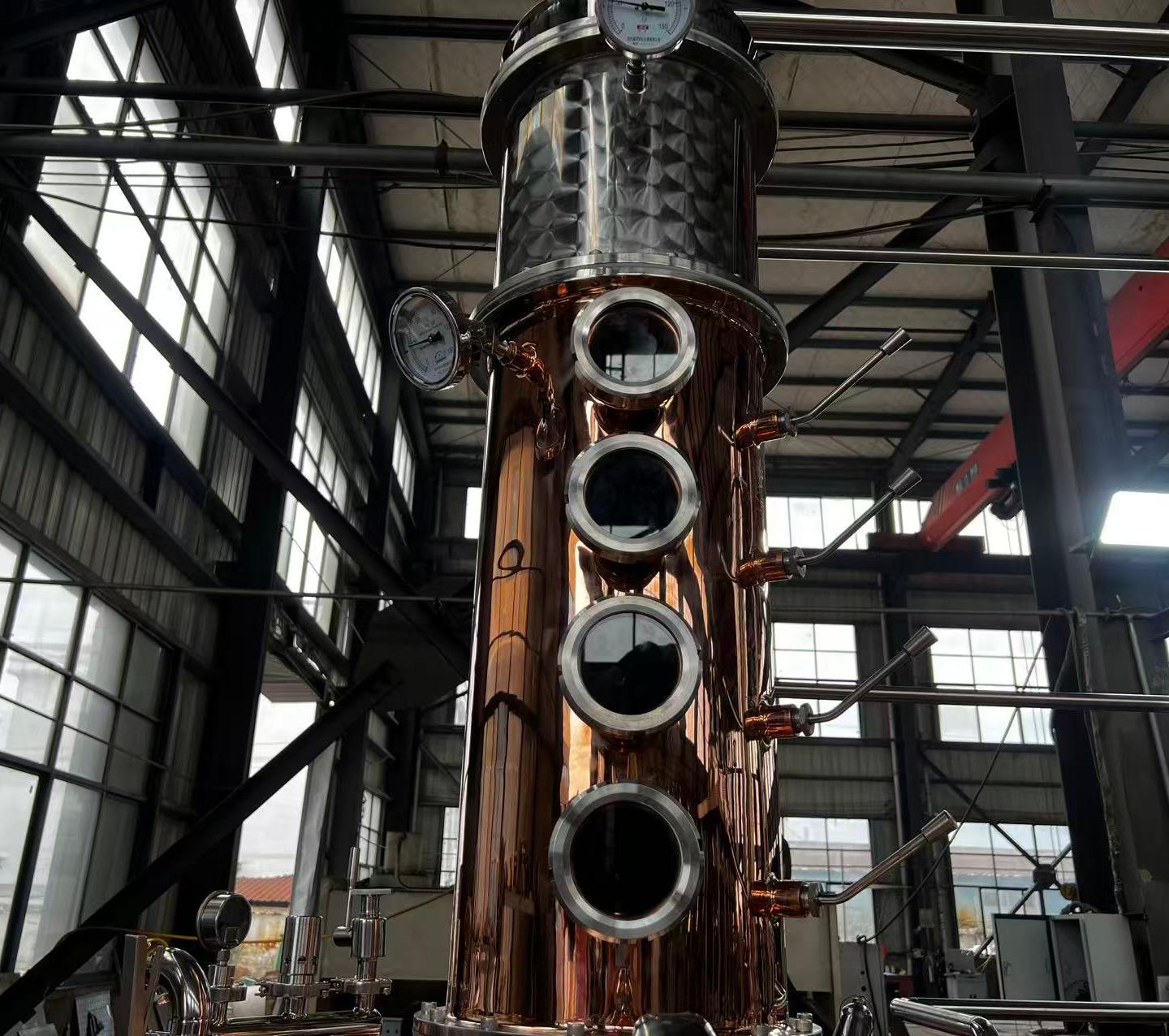 750L Column Still for Whiskey Distillation 750L Column Still for Whiskey Distillation