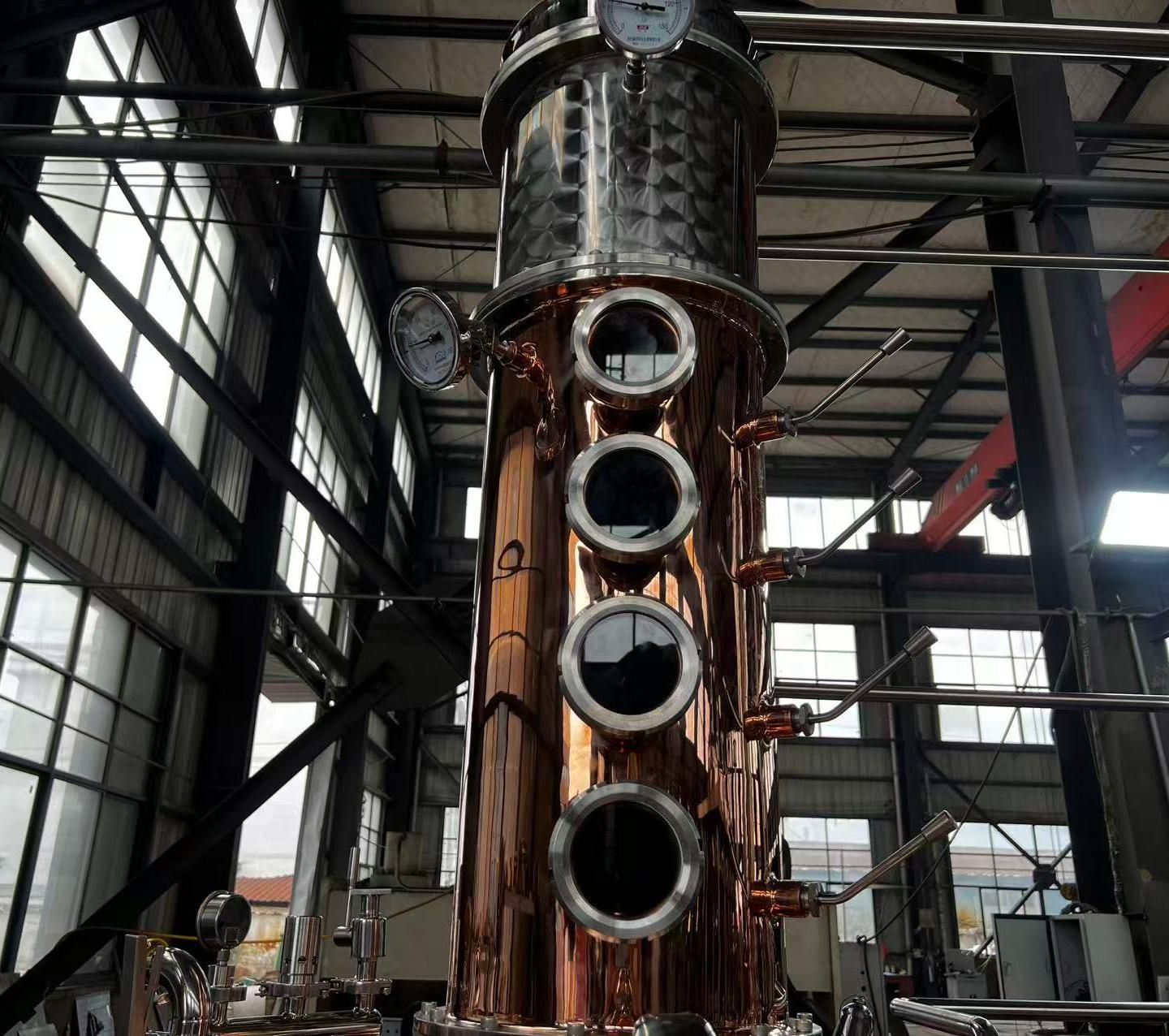 750L Column Still for Whiskey Distillation 750L Column Still for Whiskey Distillation