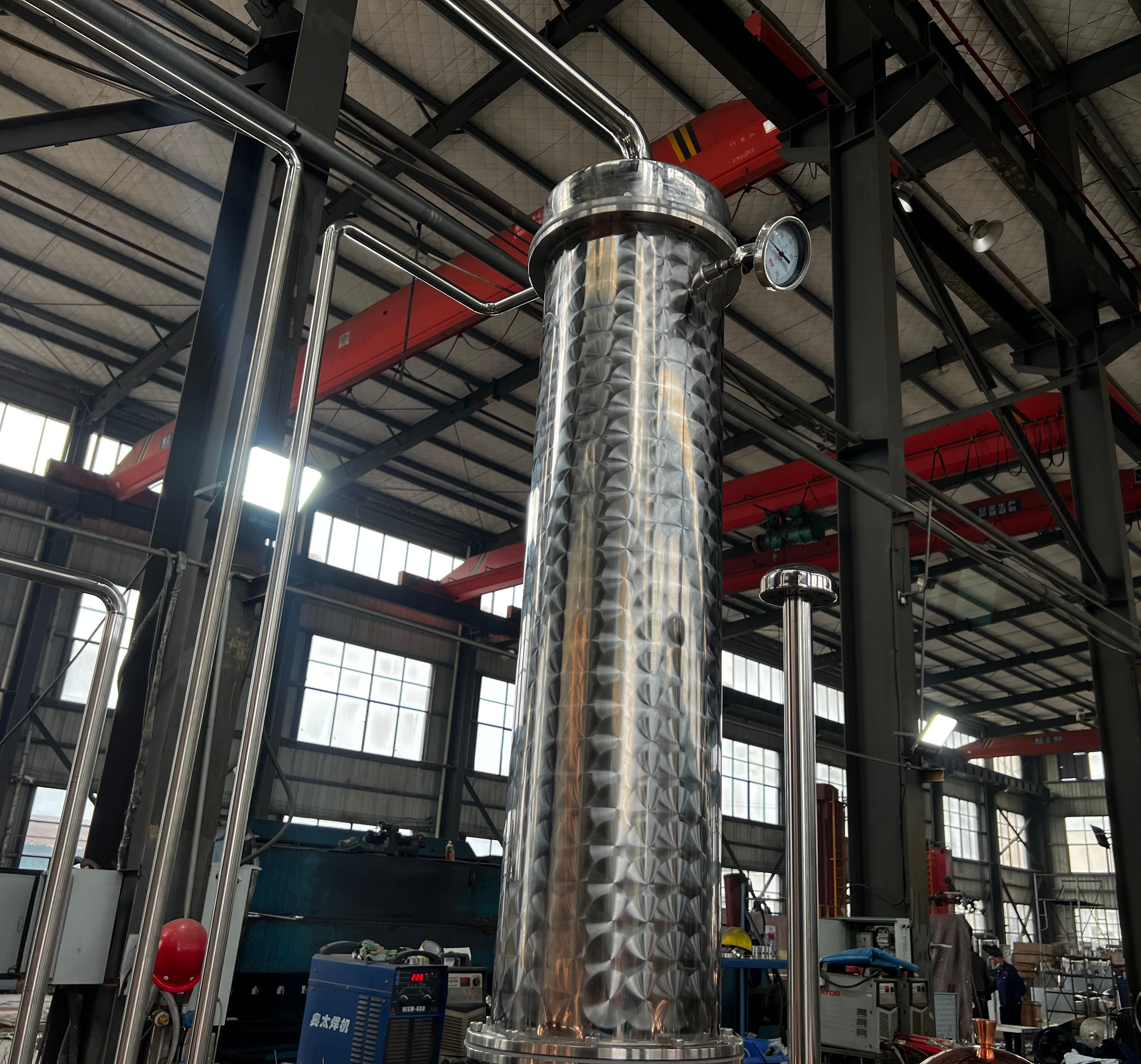 750L Column Still for Whiskey Distillation 750L Column Still for Whiskey Distillation