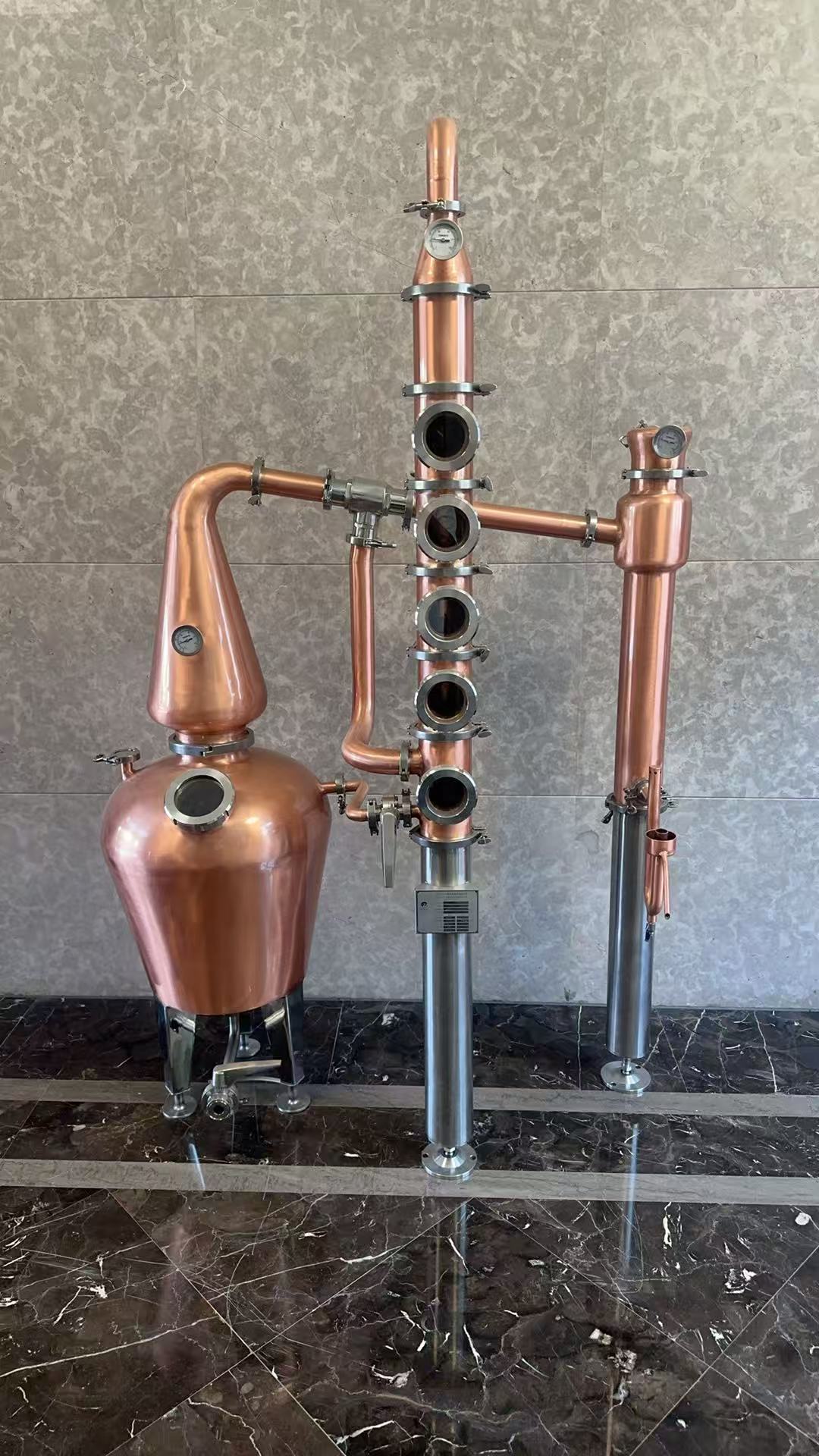 50L Pot and Column Still Whiskey Distiller 50L Pot and Column Still Whiskey Distiller