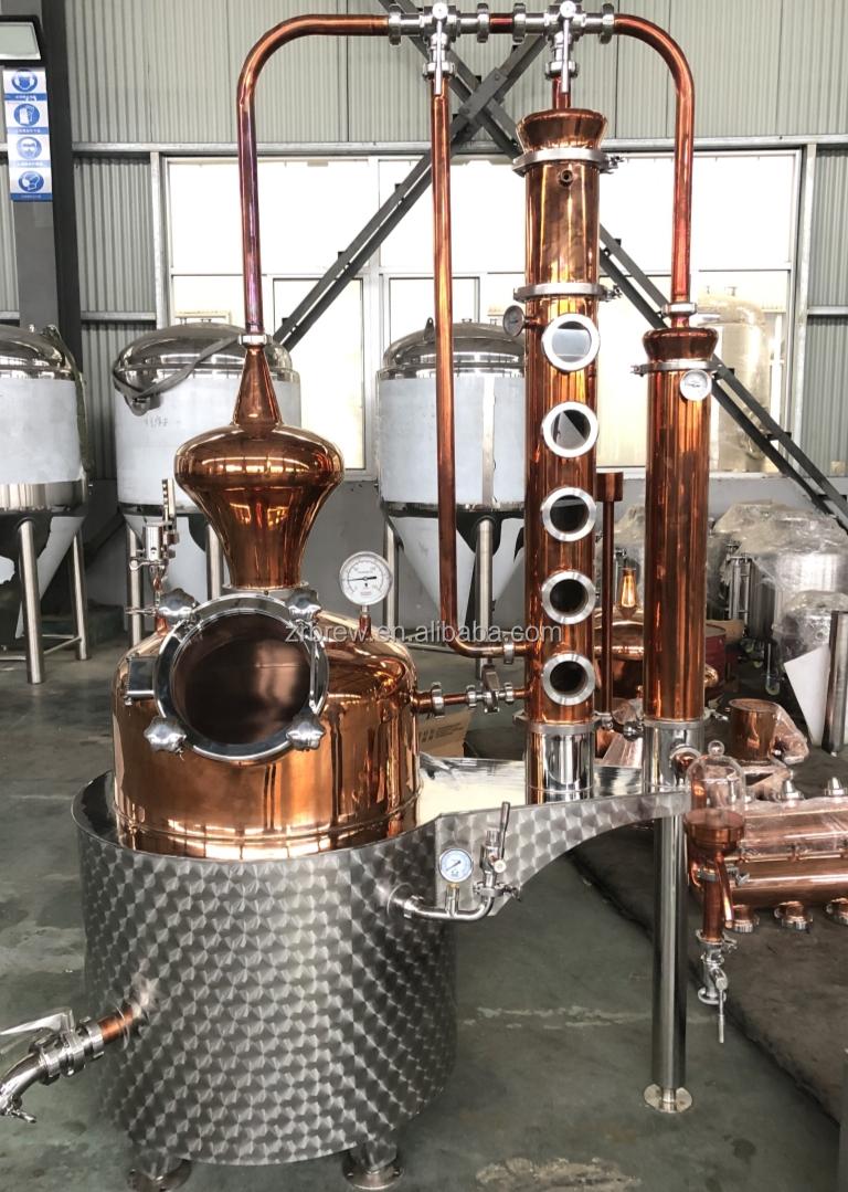 150L Pot and Column Still Whiskey Distiller 150L Pot and Column Still Whiskey Distiller