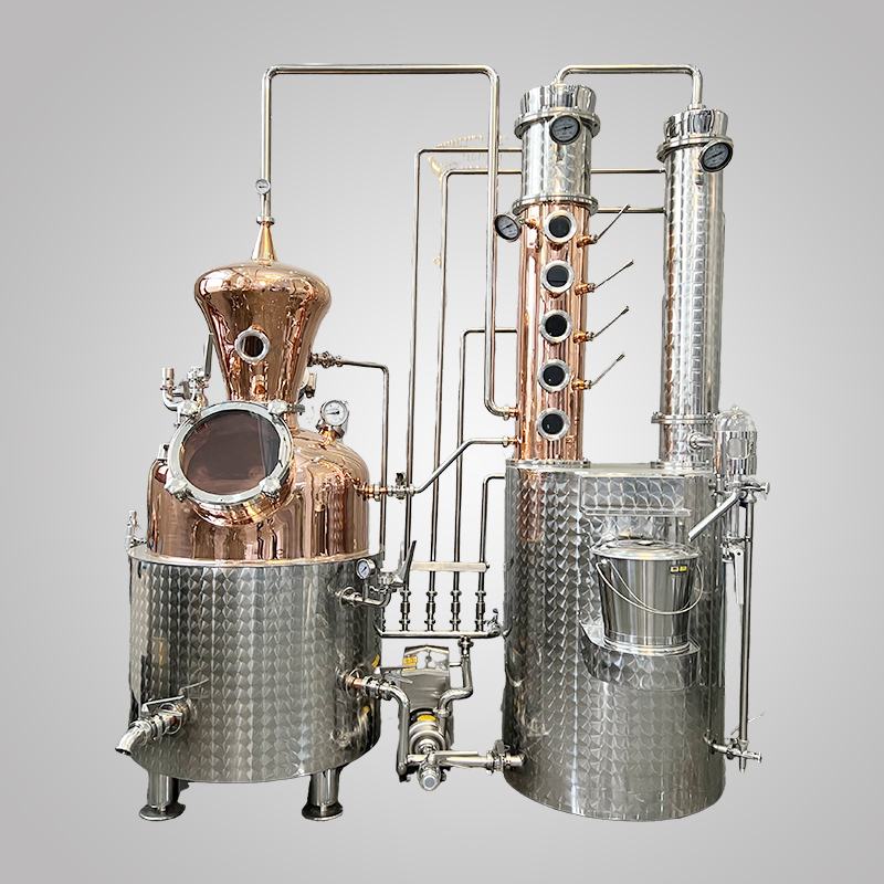 300L Pot and Column Still Whiskey Distiller