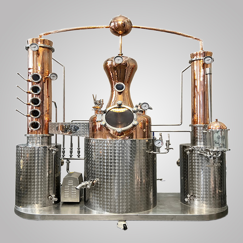 300L Hybrid Pot Column Whiskey Distiller