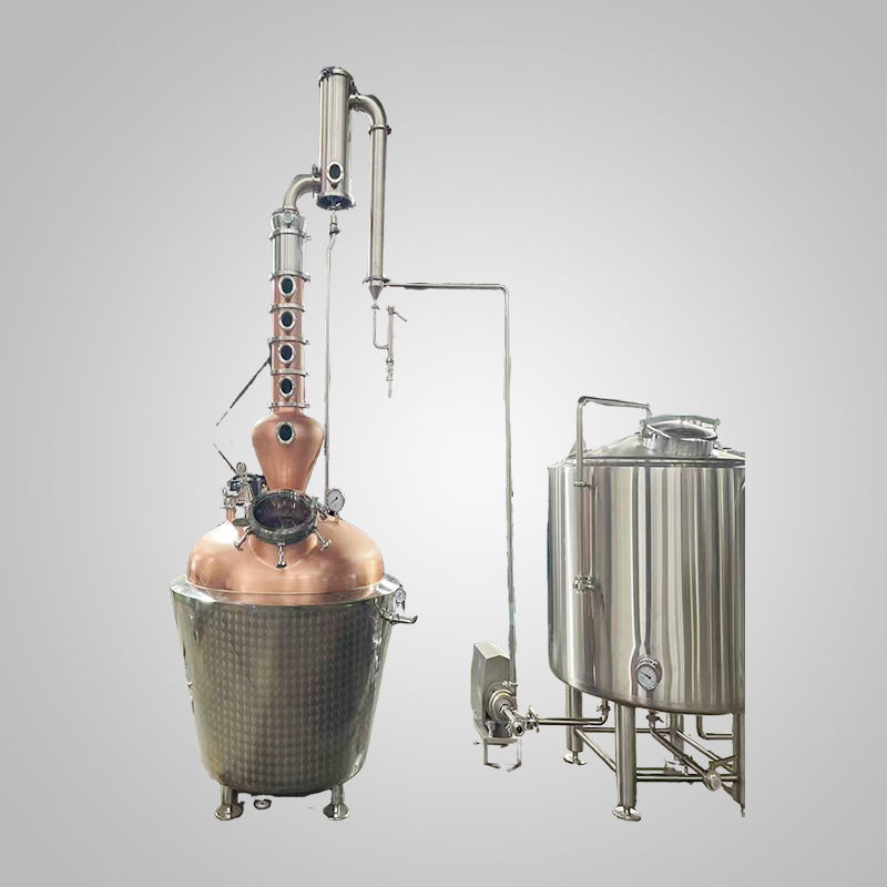 1000L Pot and Column Still Whiskey Distiller