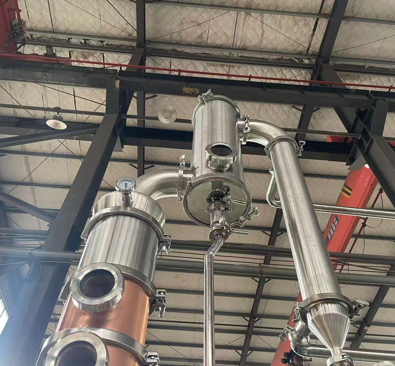 1000L Pot and Column Still Whiskey Distiller 1000L Pot and Column Still Whiskey Distiller