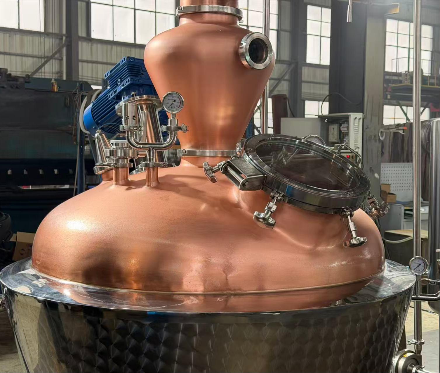 1000L Pot and Column Still Whiskey Distiller 1000L Pot and Column Still Whiskey Distiller