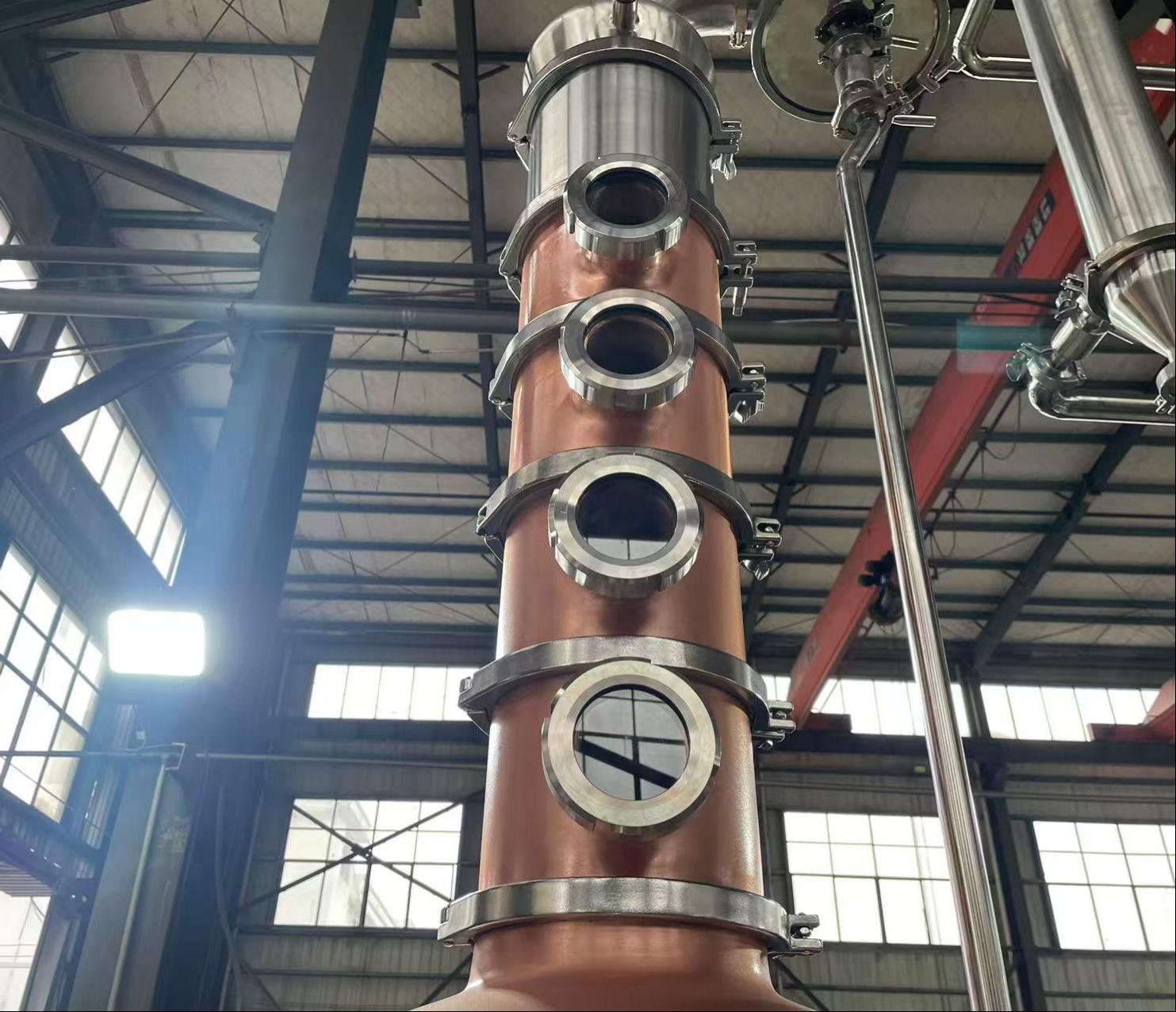 1000L Pot and Column Still Whiskey Distiller 1000L Pot and Column Still Whiskey Distiller