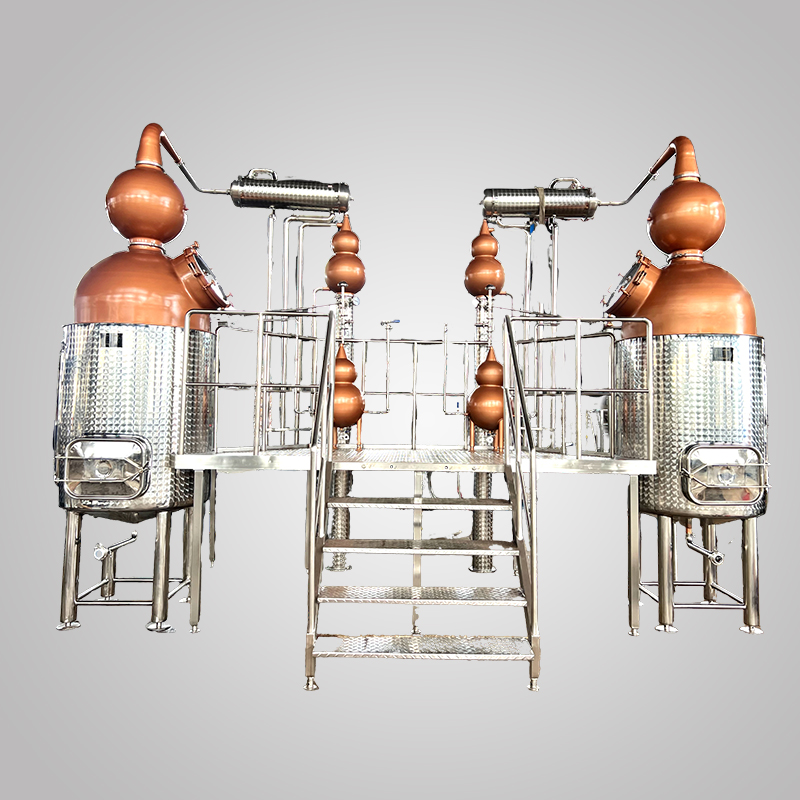 2000L Copper Essential Oil & Hydrosol Distiller